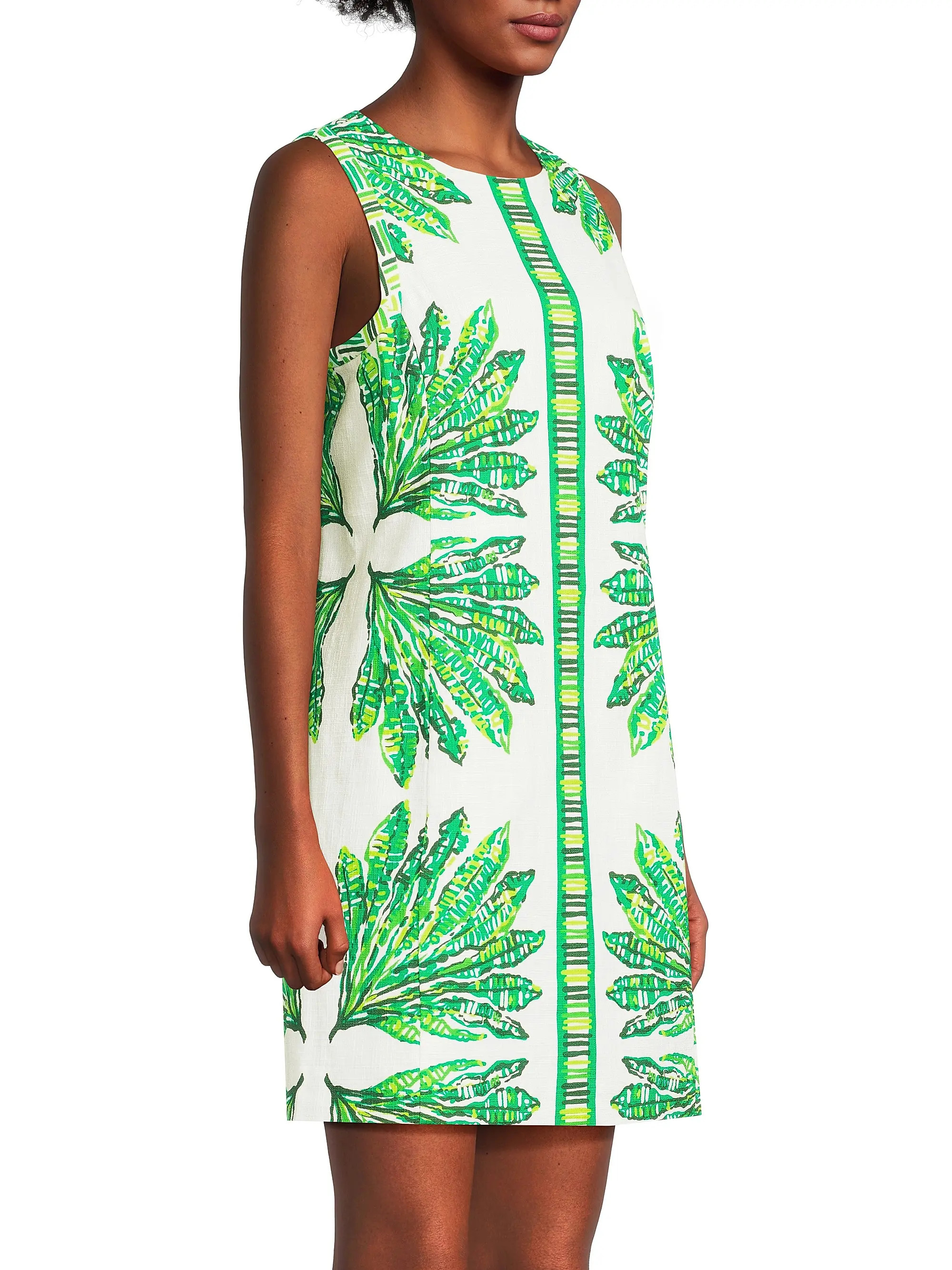 Devyn Printed Stretch-Cotton Minidress | Saks Fifth Avenue