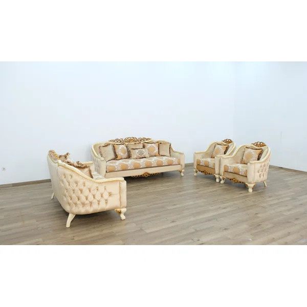 Angelica Configurable Living Room Set | Wayfair Professional