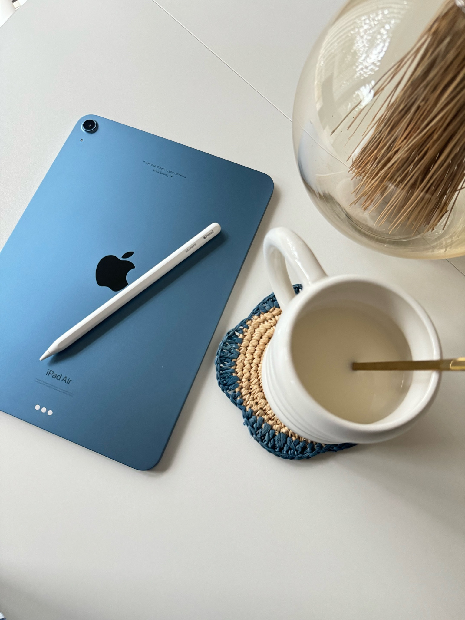 My daily routine. Ginger tea and iPad shenanigans. 🩵

Apple iPad Air / Pencil
Target white novelty mug 

#LTKMostLoved #LTKGiftGuide

#LTKSeasonal