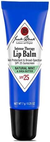Jack Black Lip Balm, Natural Mint & Shea Butter, 0.25 oz | Amazon (US)