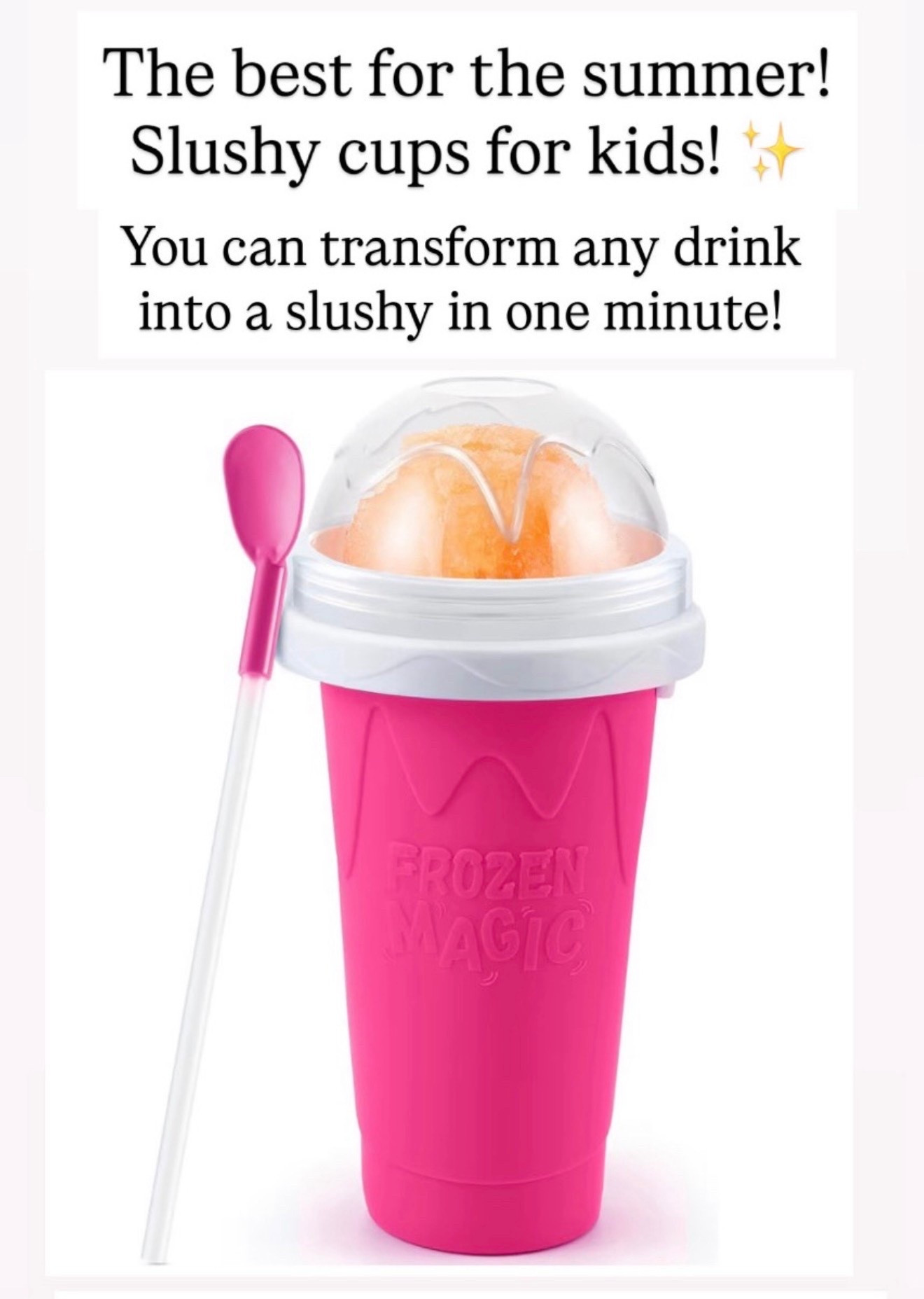 The best slush cup for the summertime!!!

#LTKKids