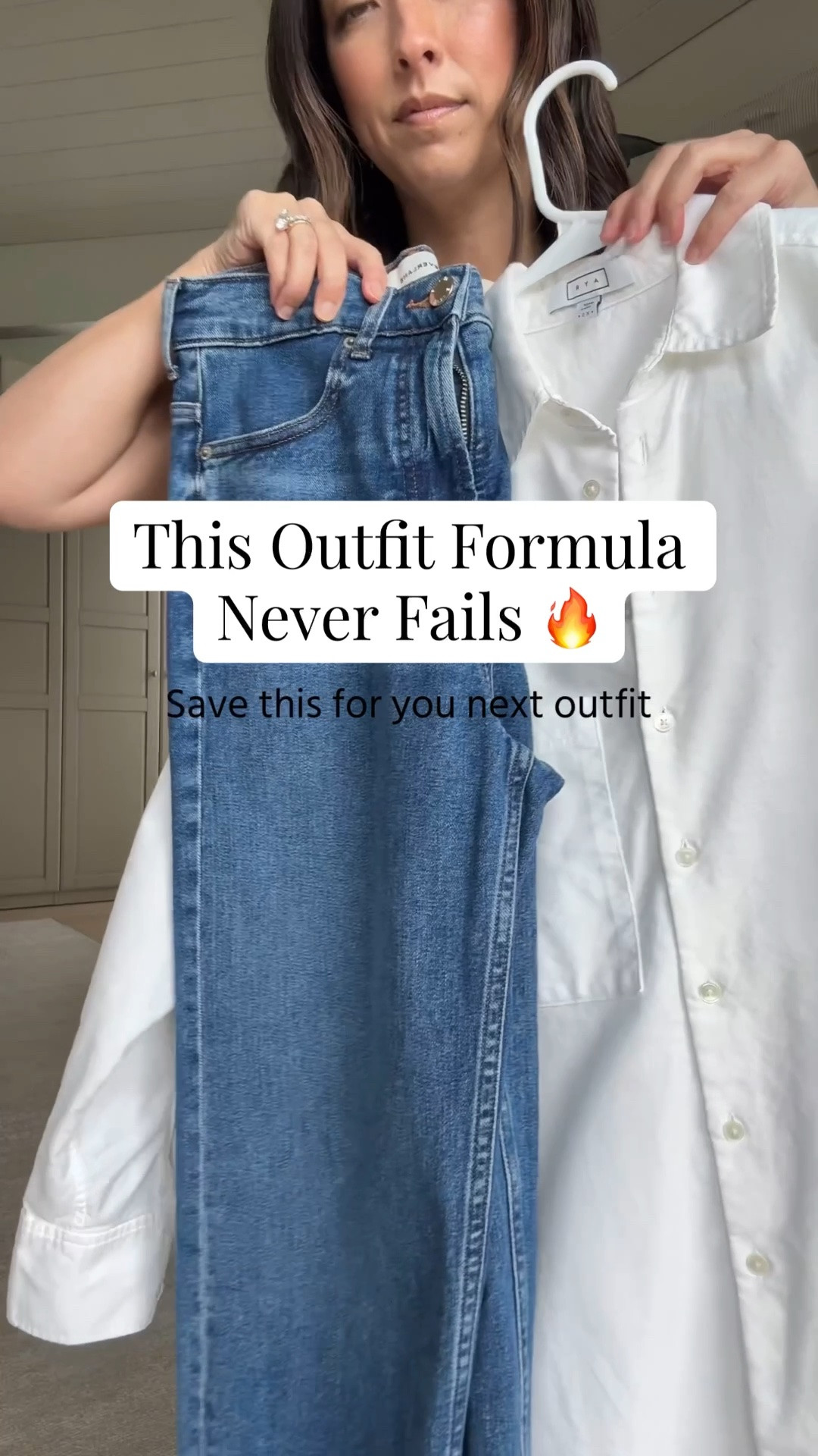 Another one of my outfit formulas I lean on - look elevated every time!

AYR Deep end shirt xs
Everlane Way High jeans 25
Everlane cotton sweater xs
Staud flats 35
Polo Ralph Lauren hat
Electric Picks earrings
Dorsey James 15”
DeMellier bag medium

#LTKgrwm #LTKmomlife #LTKPetite