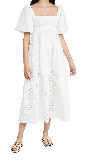 Luna Smock Maxi Dress | Shopbop