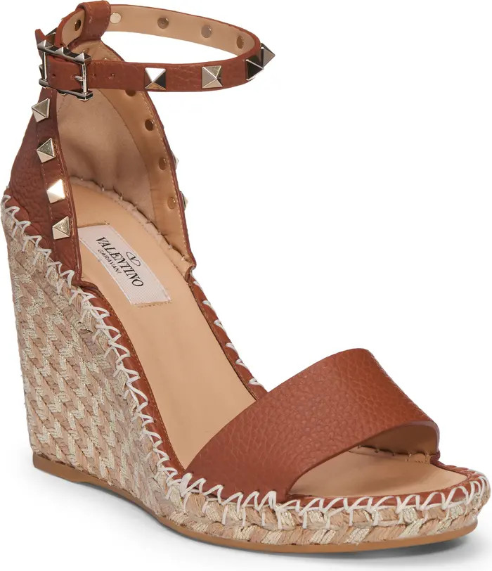 Rockstud Espadrille Wedge Sandal (Women) | Nordstrom