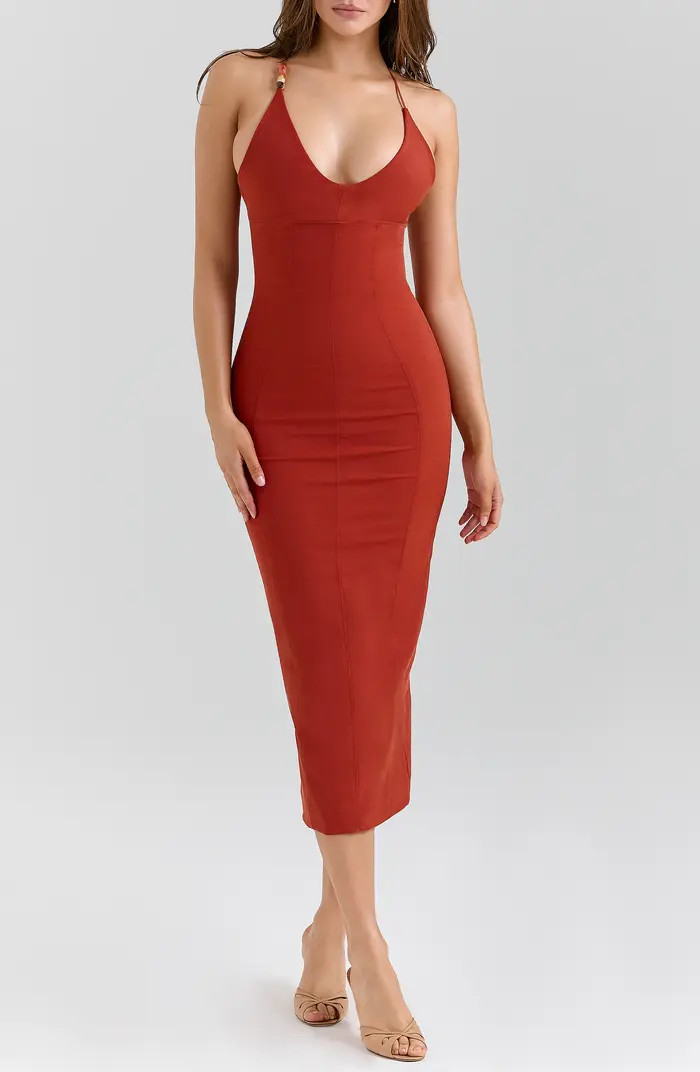 HOUSE OF CB Ria Body-Con Midi Dress | Nordstrom | Nordstrom