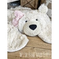 Regular Size Polar Minky Bear Rug - Nursery Decor | Etsy (US)