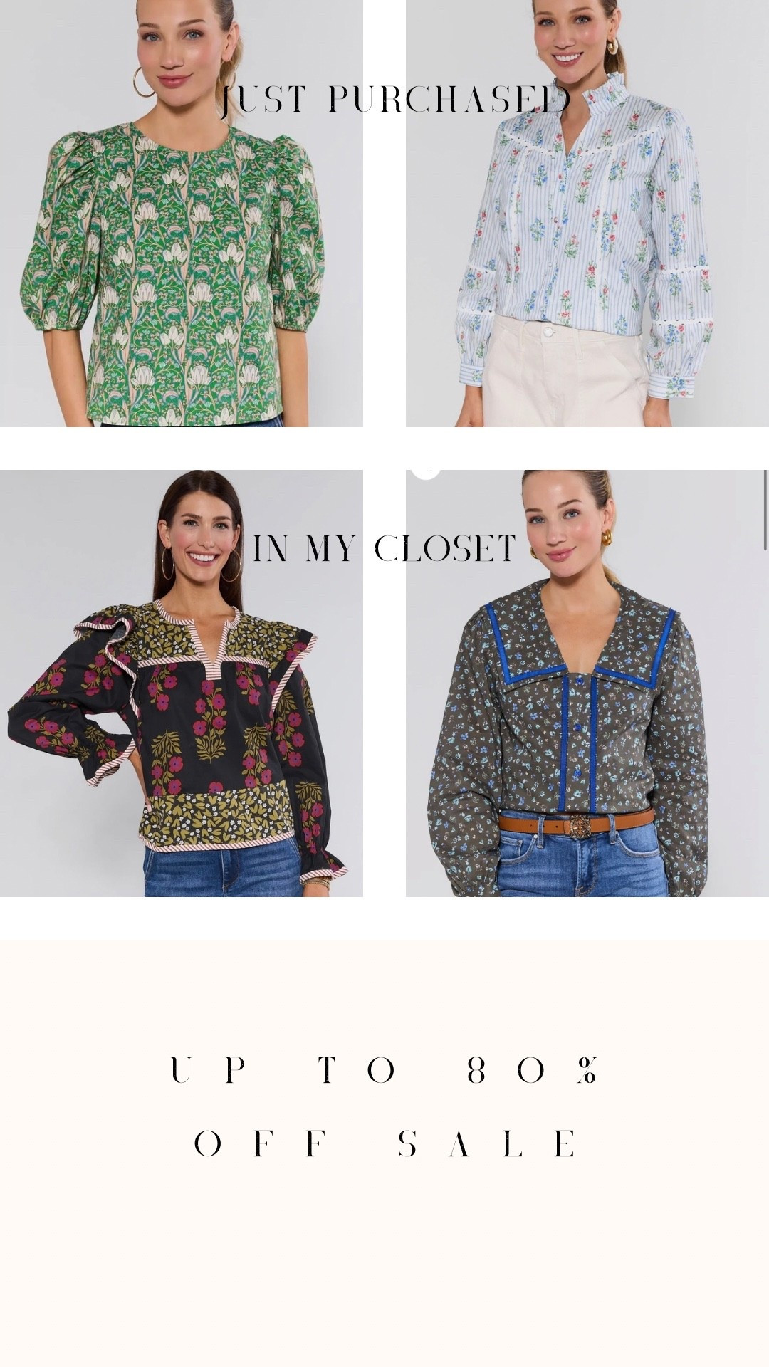 Huge sale! Tops on sale

#LTKootd #LTKOver40 #LTKSaleAlert