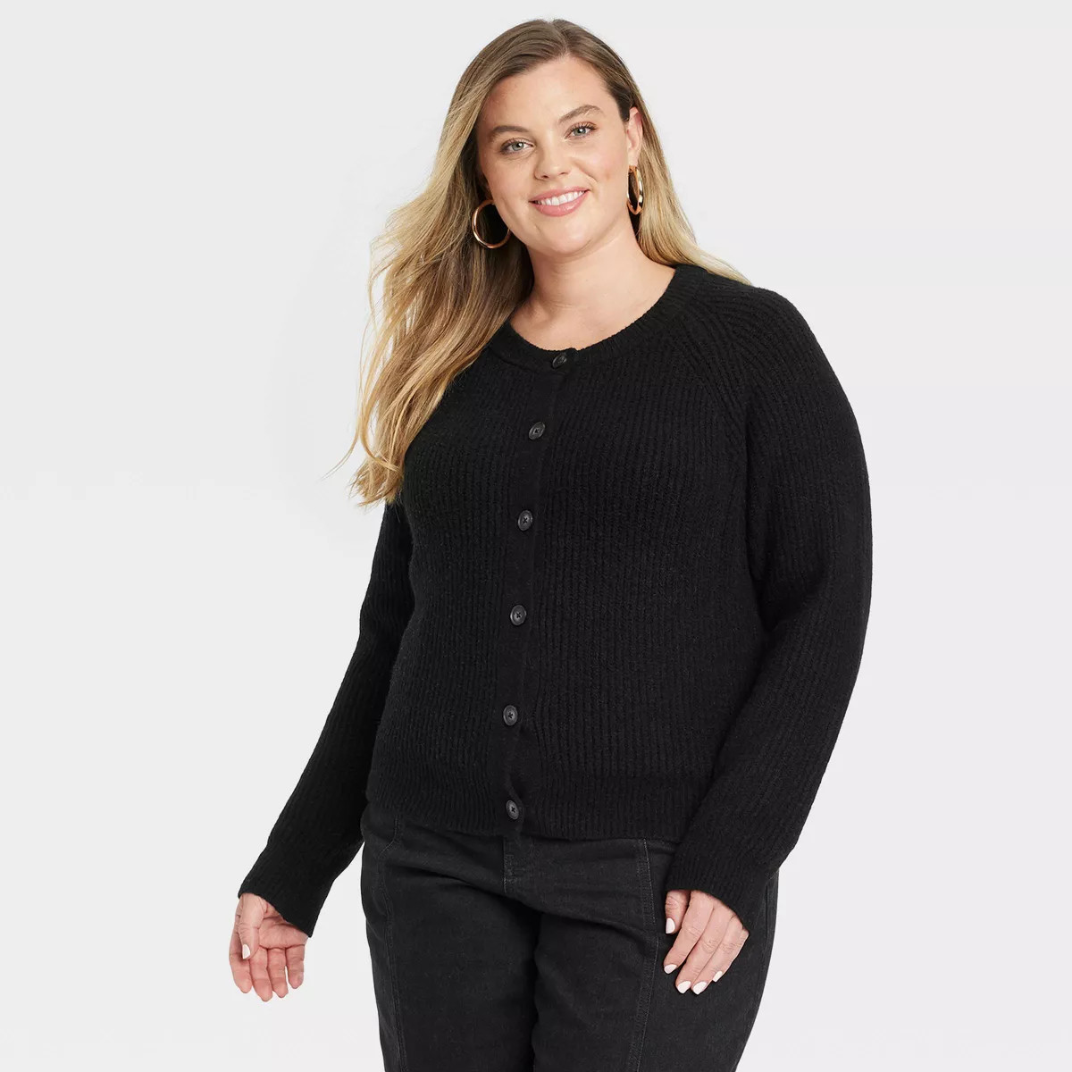 Women's Cozy Knit Button-Front Cardigan - Universal Thread™ | Target