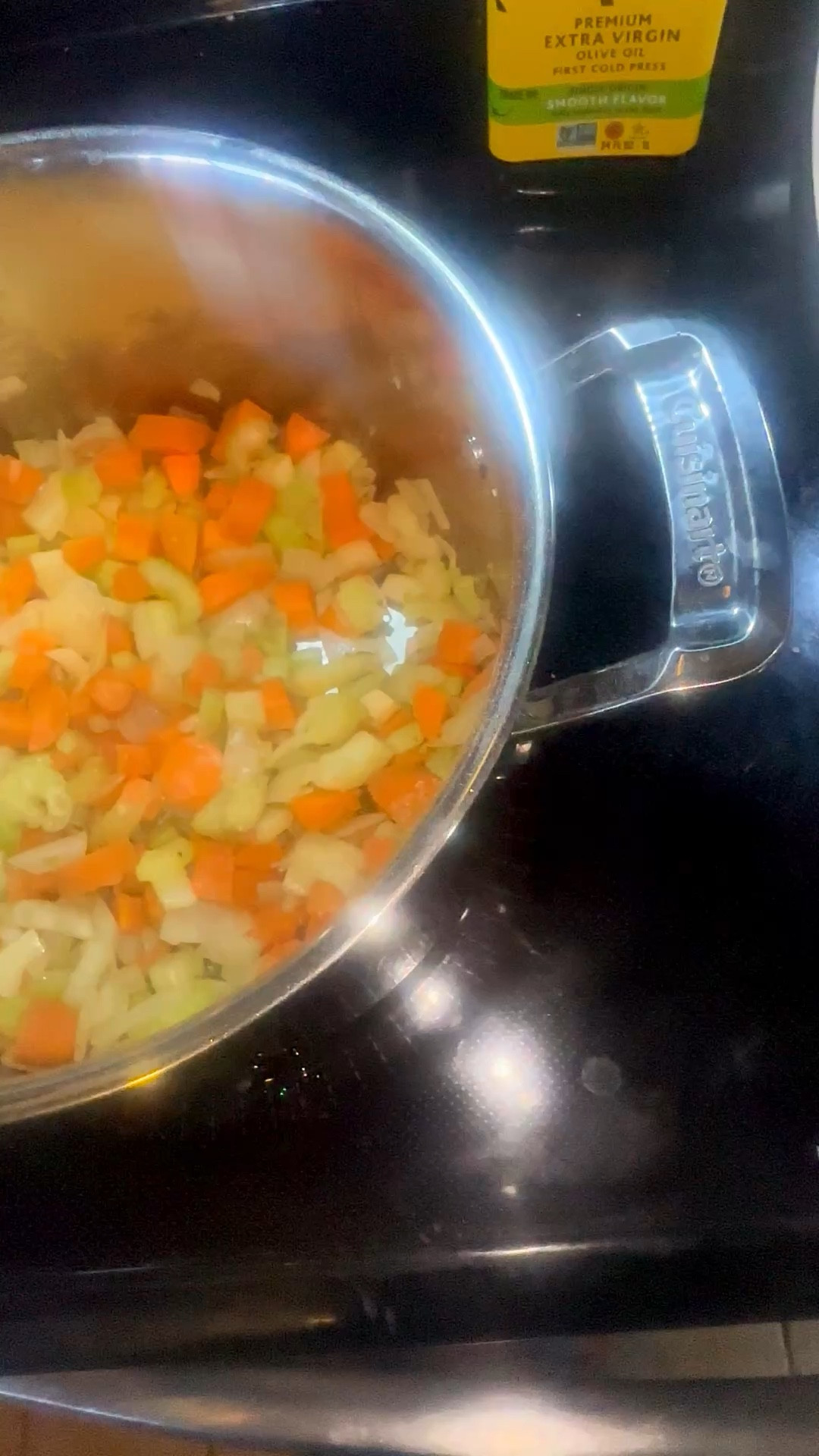 If you’re building a kitchen repertoire that works for you, the Cuisinart Tri-Ply 5qt stock pot is one of those staples you’ll reach for constantly.
I use mine every single week for homemade stock + cozy, nutrient-dense soups - it heats evenly, holds temperature beautifully, and cleans up easily (which matters when you’re cooking often).
But it’s not just for soup! You can:
• Simmer grains like barley or rice
• Cook beans from scratch
• Boil pasta or potatoes
• Make sauces or small batch broths
• Even poach chicken or blanch veggies
It’s that perfect in-between size: not too bulky, but big enough to make real, satisfying meals. If you’re trying to cook more at home, this is one of those pieces that makes it feel effortless 🤍

#LTKHome #LTKmomlife #LTKfoodie