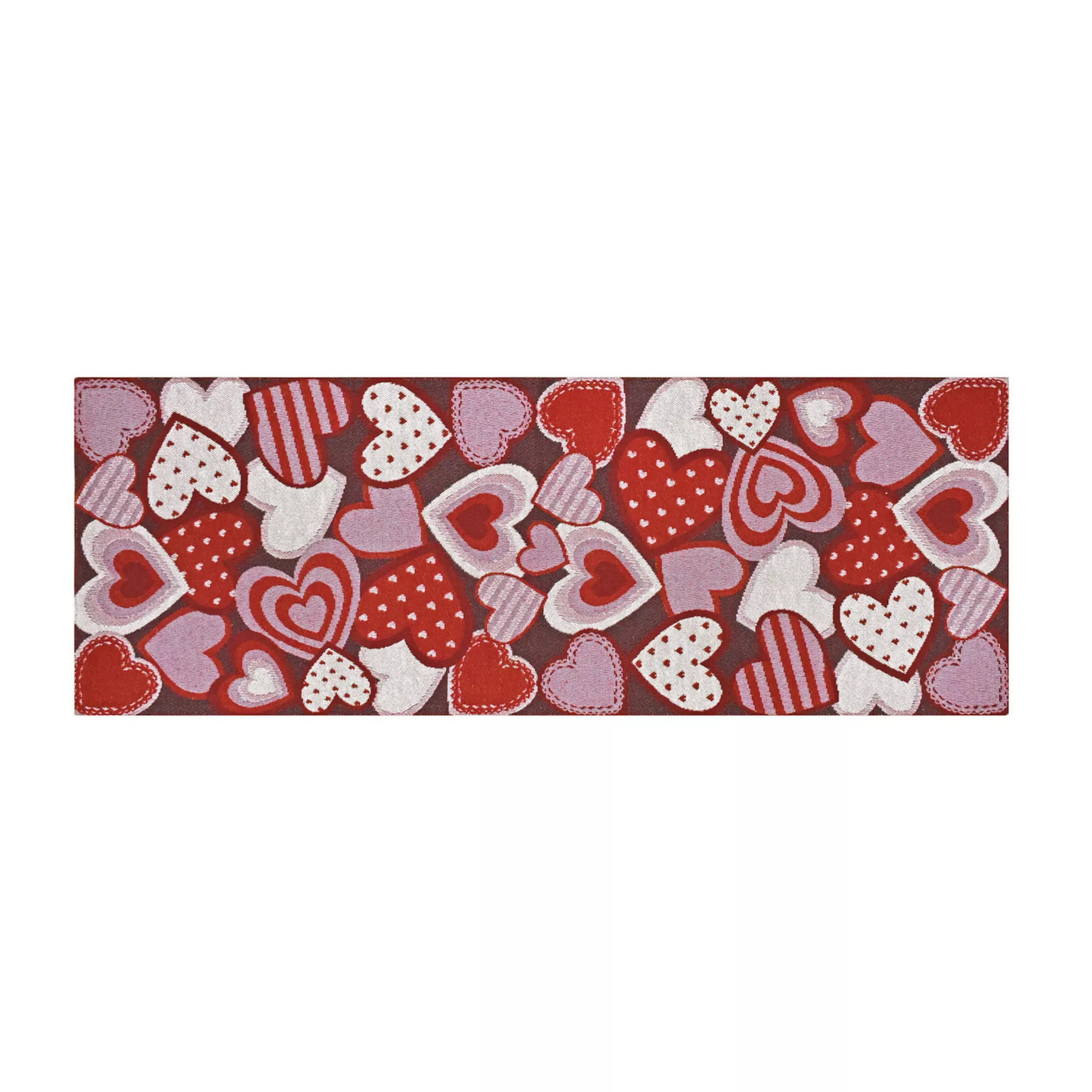 Celebrate Together™ Valentine's Day Heart Toss Tapestry Runner | Kohl's