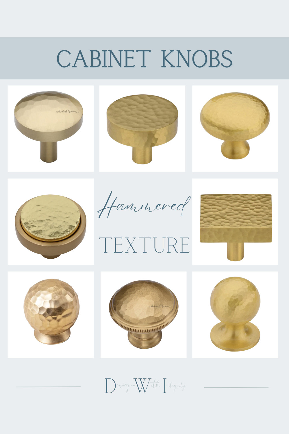 Hammered brass cabinet knobs introduce organic texture and handcrafted character to cabinetry. This curated round up highlights complementary silhouettes unified by softly irregular surfaces and warm brass finishes, creating depth without overpowering the design. These pieces work beautifully together across kitchens, bathrooms, and custom built ins, adding visual interest while maintaining a timeless feel. Shop the full round up to elevate your cabinetry with intentional texture and artisanal detail.


hammered cabinet knobs, brass cabinet hardware, cabinet knobs, brass hardware, kitchen cabinet knobs, bathroom cabinet knobs, luxury hardware, interior design details, textured hardware

#cabinethardware #cabinetknobs #brasshardware #kitchendesign #bathroomdesign #interiordetails
 

 #LTKHome