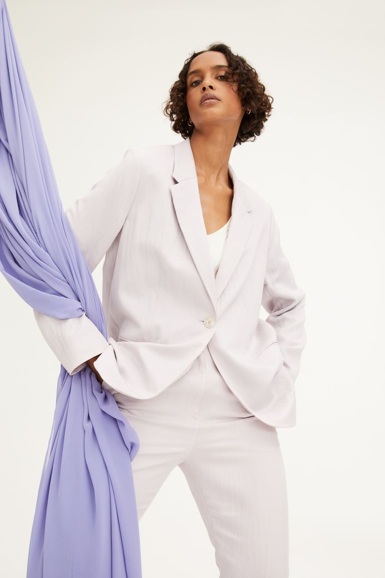 Lyocell-blend Blazer | H&M (US + CA)