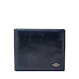 Fossil Men's Ryan Leather RFID Blocking Bifold Flip ID Wallet | Amazon (US)