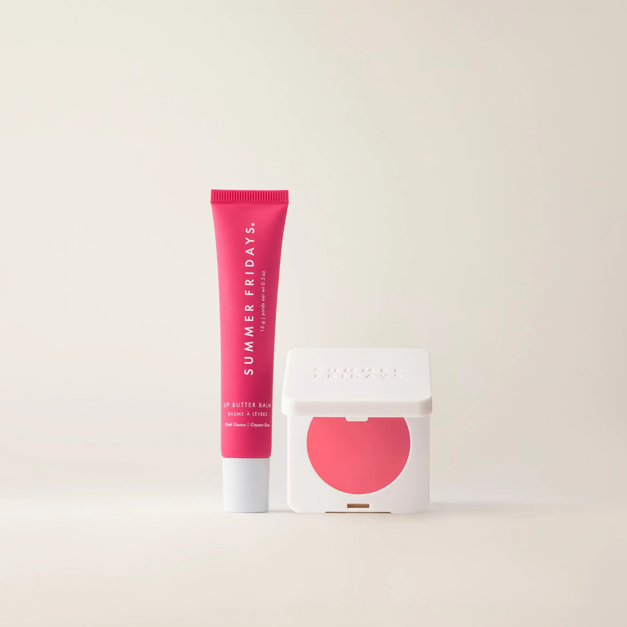 The Blush + Lip Duo (Pink Sunset + Pink Guava) | Summer Fridays (US)