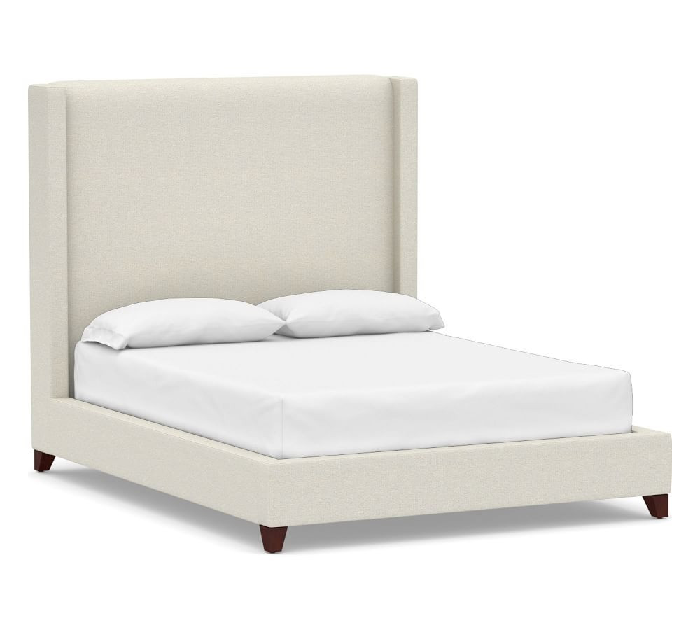 Harper Upholstered Non-Tufted Tall Bed | Pottery Barn (US)