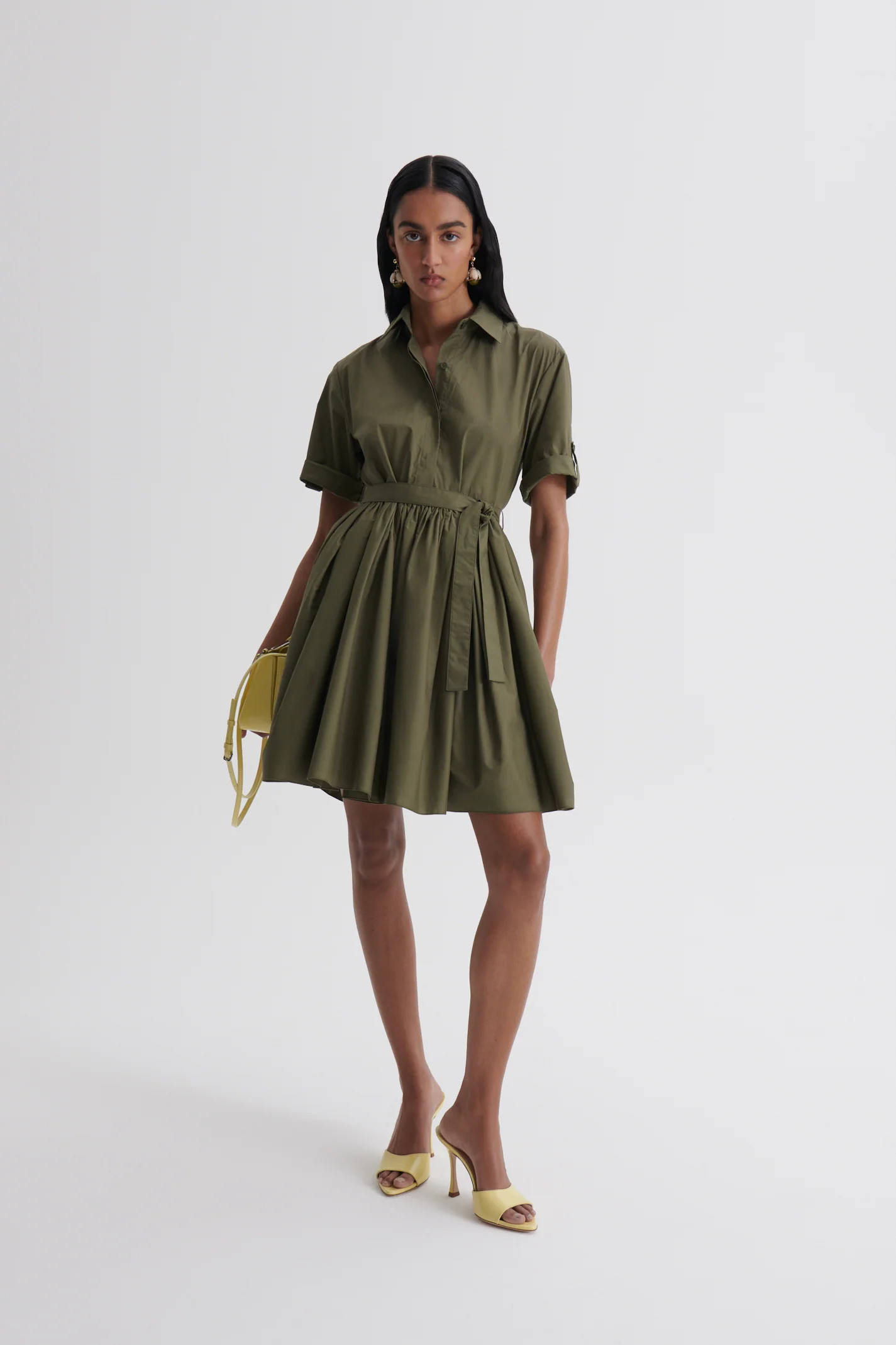 PARACHUTE COTTON SHIRT MINI - JUNGLE - Scanlan Theodore | Scanlan Theodore