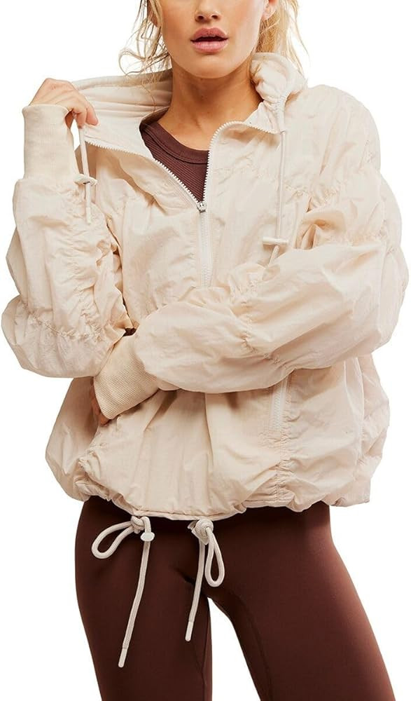 Free People Women's Super Simple Windbreaker | Amazon (US)