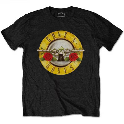 Mens Guns N' Roses Classic Logo T-Shirt - Small | Target