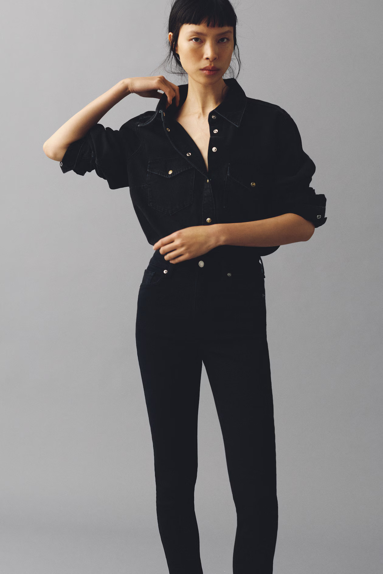 High Rise Skinny Leg Jeans | H&M (US + CA)