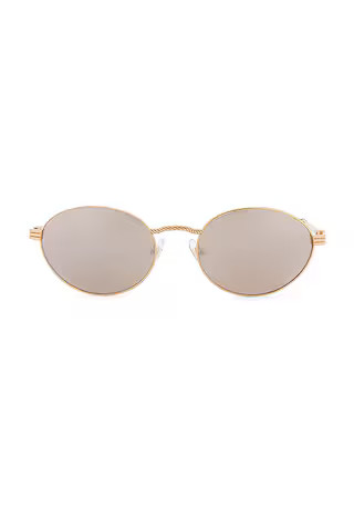 DEVON WINDSOR Memphis Sunglasses in Gold from Revolve.com | Revolve Clothing (Global)
