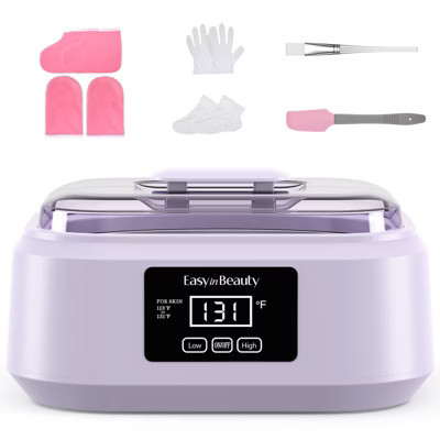 EasyinBeauty Paraffin Wax Machine for Hand and Feet, Touchscreen 3000ml Paraffin Wax Warmer - Purple | Target