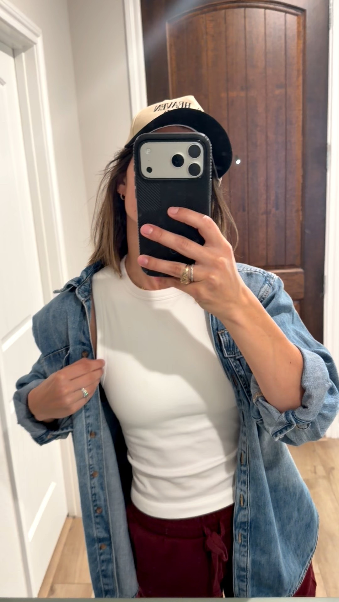 this seamless padded tank is THE best for spring + summer // the best for layering or pairing with shorts 
-
target, mom style, sahm style, everyday style, summer essentials, spring essentials, grwm, sports mom, sports outfit 

#LTKgrwm #LTKootd