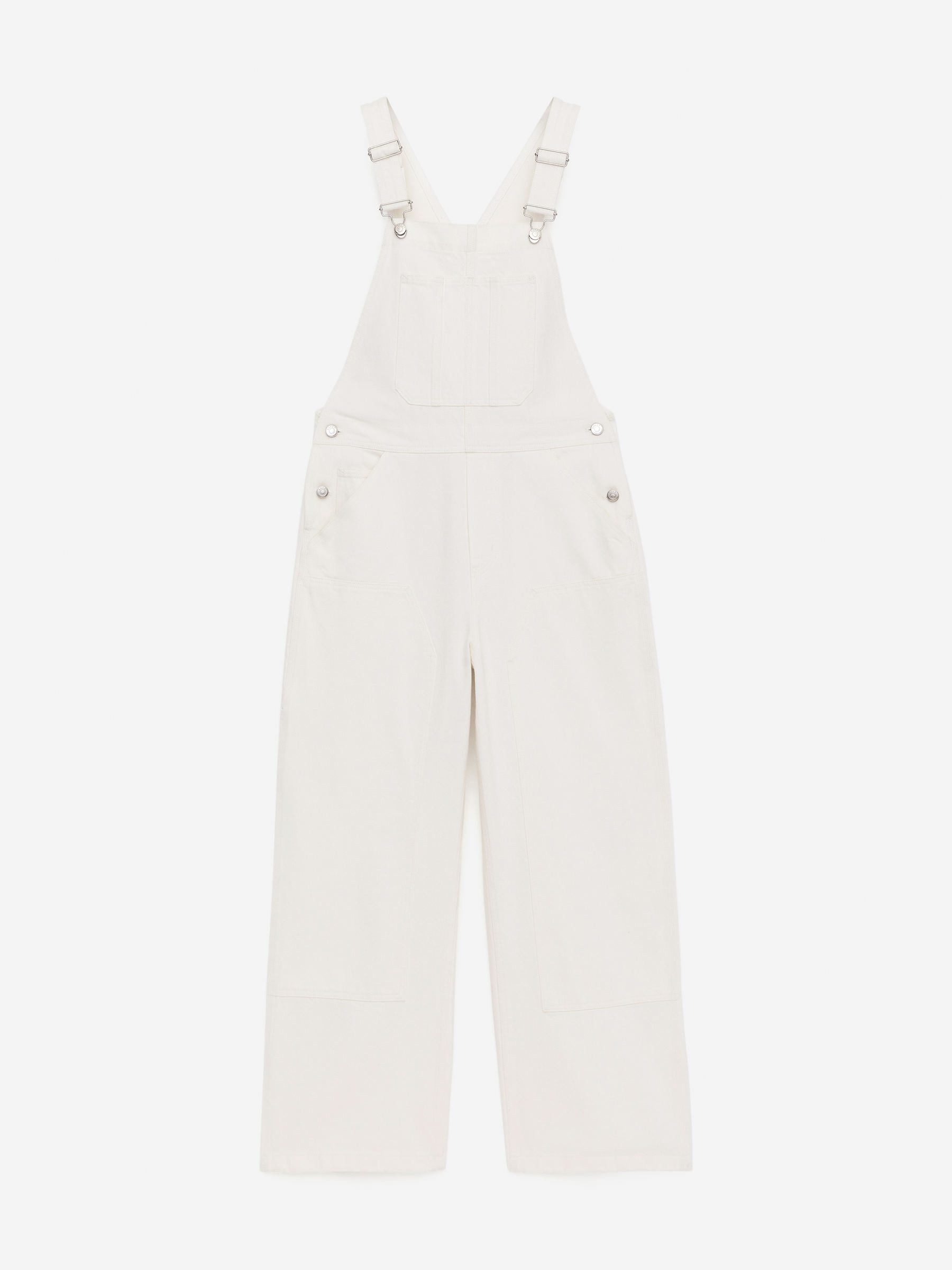 Denim Dungarees – White – Women – ARKET GB | Arket UK