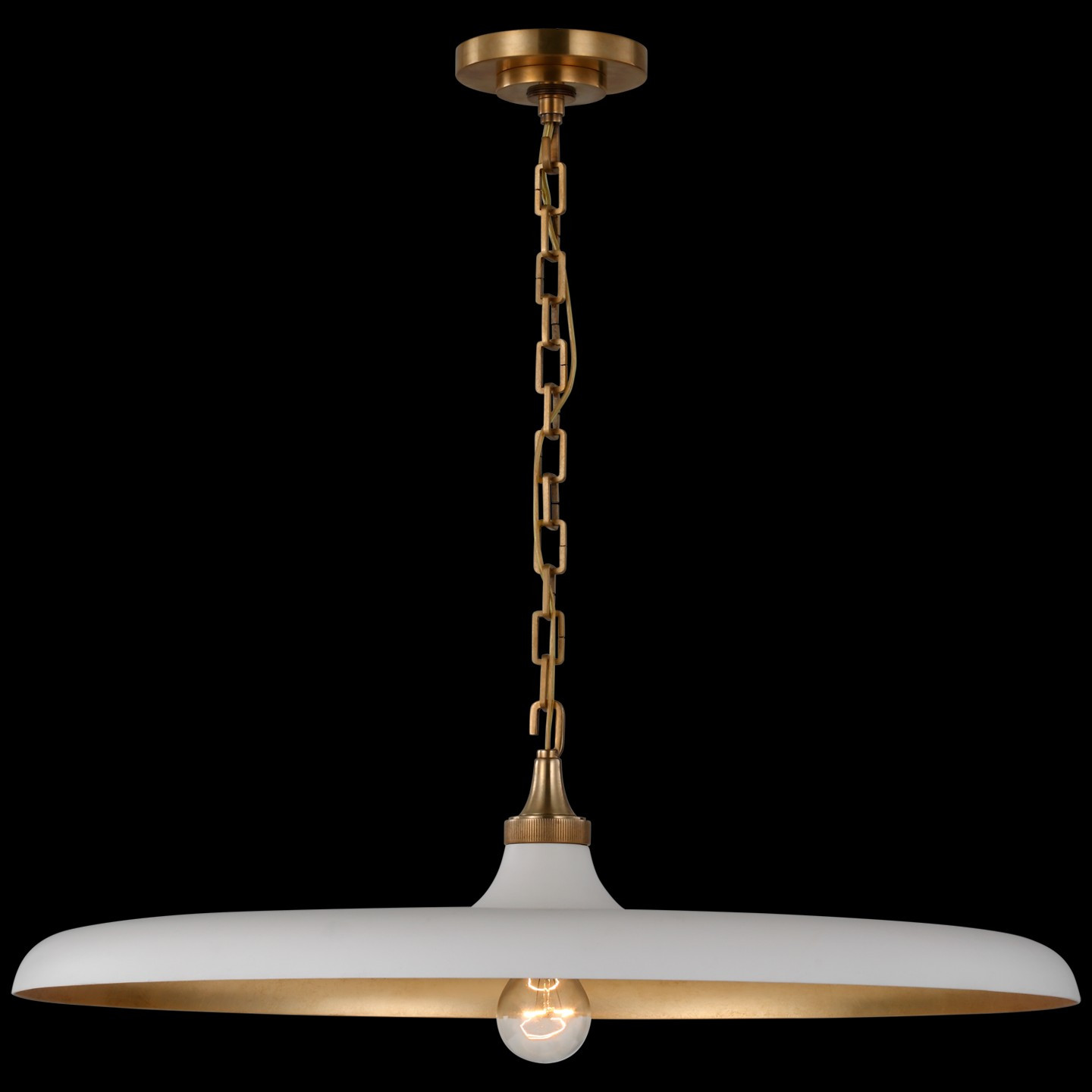 Piatto Large Pendant in Various Colors | Burke Decor