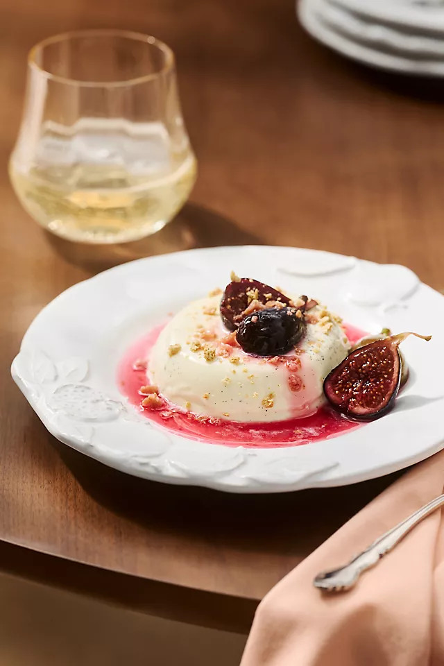 Pomegranate Italian Earthenware Dessert Plates, Set of 4 | Anthropologie (US)