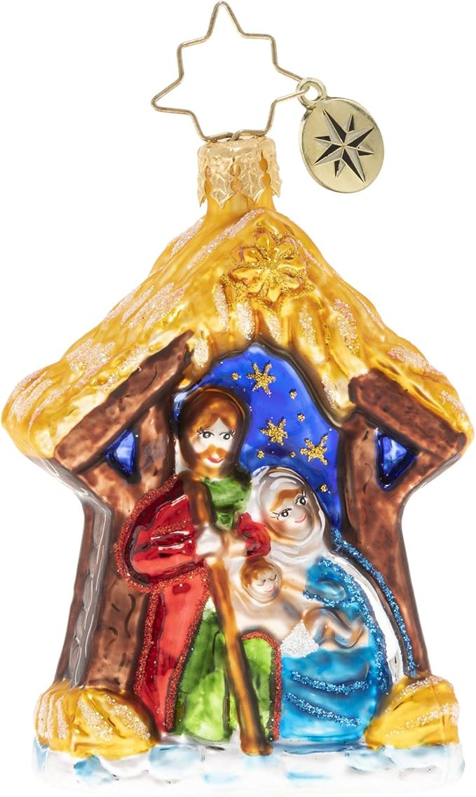 Christopher Radko Hand-Crafted European Glass Christmas Tree Ornament Decoration, Asleep in The M... | Amazon (US)
