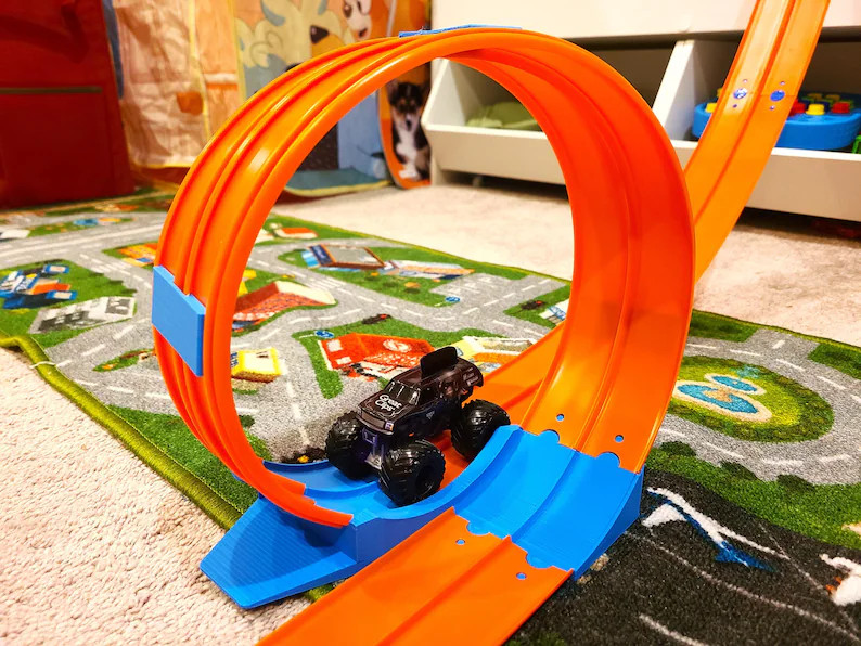 Double Loop - Monster Truck Loop | Compatible With Hot Wheels Track - Etsy | Etsy (US)