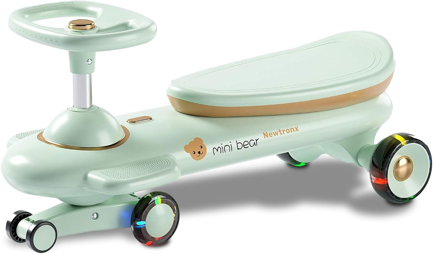 Newtronx N1 Swing Car for Kids, Ride-on Toy with LED Flashing Wheels- No Batteries, Utilizes Twis... | Amazon (US)