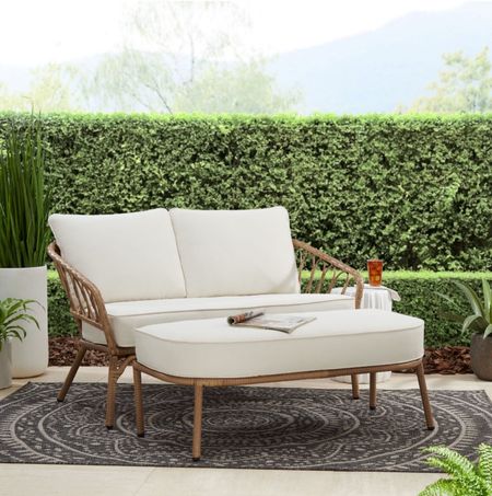 Outdoor lounge chaise for the ultimate outdoor furniture chill 😎 

#LTKsalealert #LTKSeasonal #LTKFind