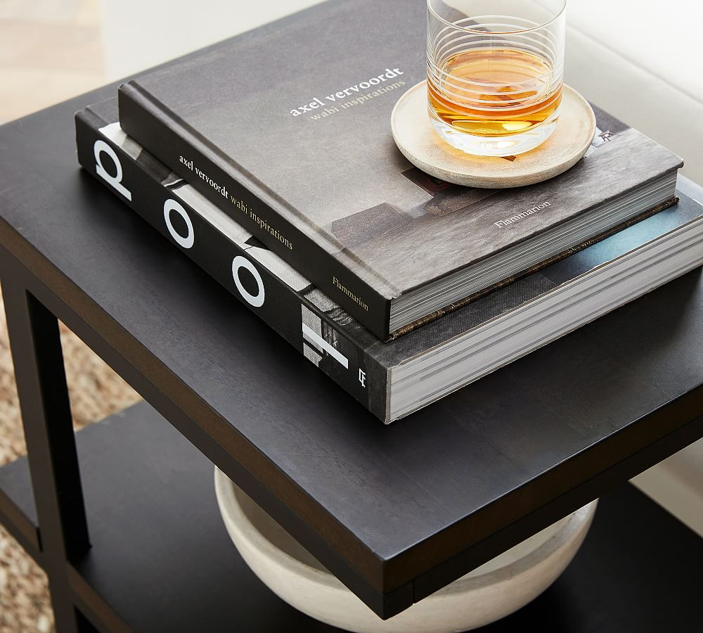 Allen Rectangular Tiered End Table (14")