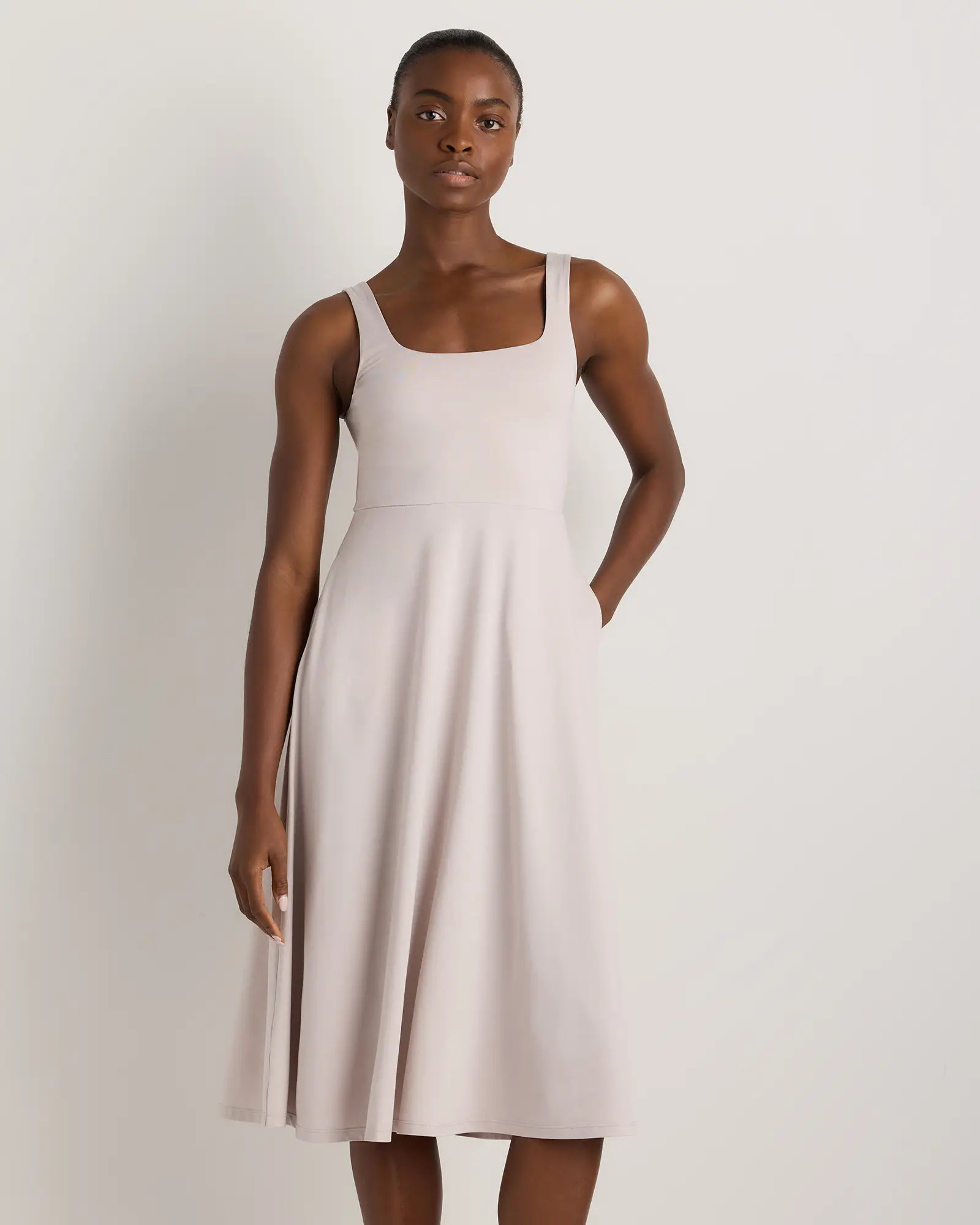 Flowknit Breeze Fit & Flare Dress | Quince