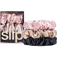Slip Pure Silk Large Scrunchies - Multi - Black, Pink, Caramel | Space NK - UK