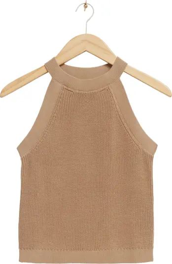 & Other Stories Sleeveless Organic Cotton Blend Sweater | Nordstrom | Nordstrom
