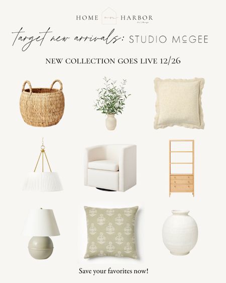 The new Target Studio McGee collection launches 12/26! Save your favorites now! 

#LTKSeasonal #LTKstyletip #LTKhome