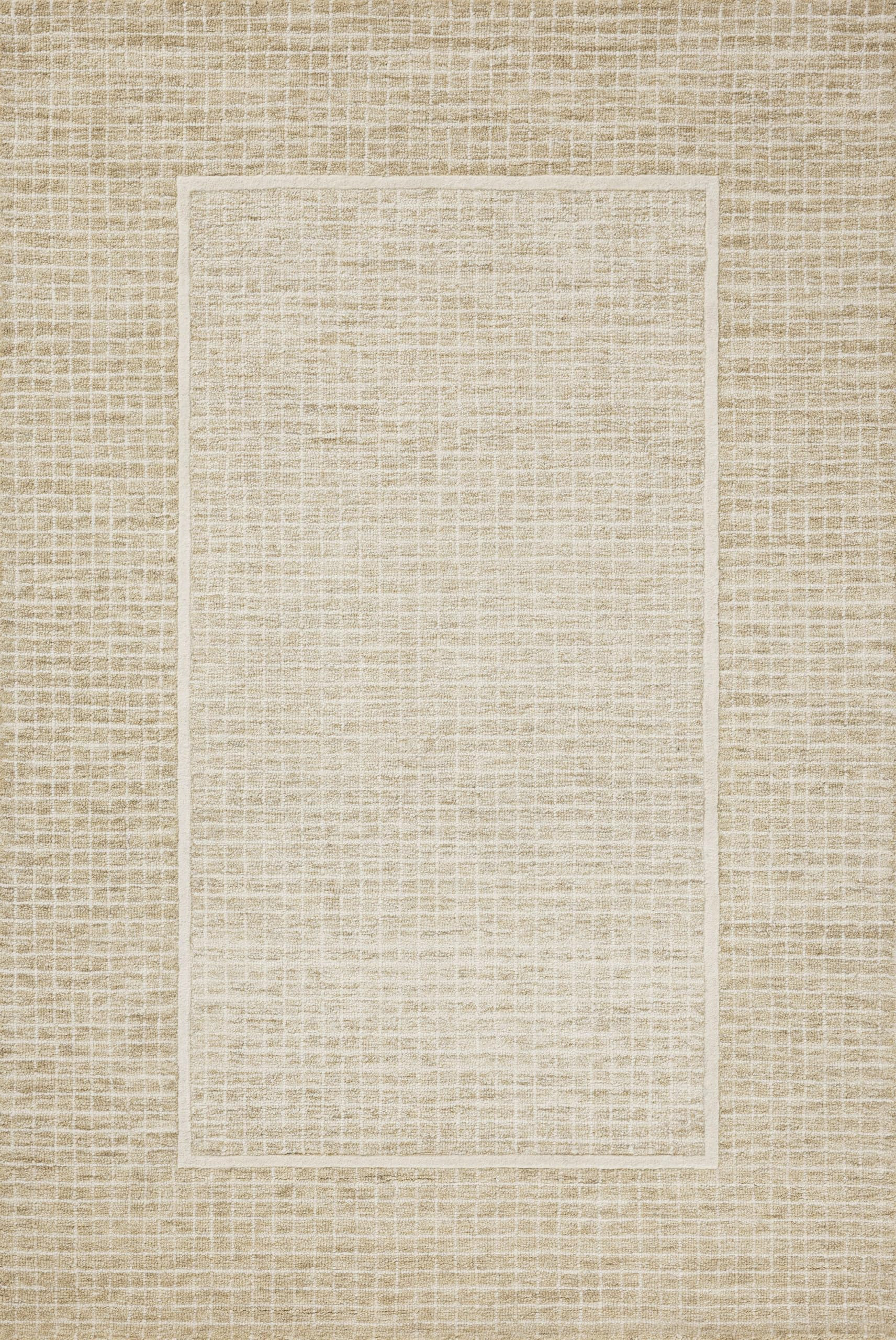 Loloi Chris Loves Julia Briggs Collection, Wheat & Ivory, 5'-0" x 7'-6" Area Rug – Minimal Grit... | Amazon (US)