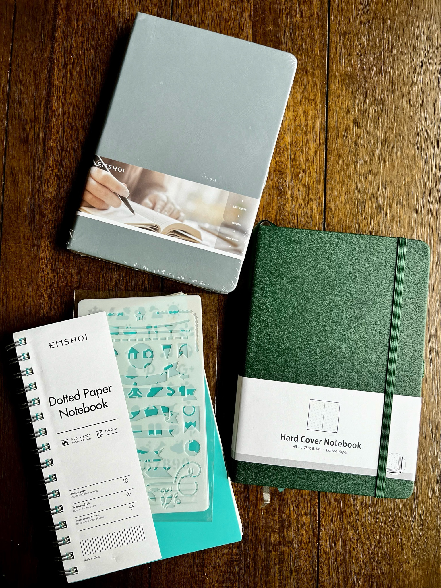 In love with these journals! 

The green one will be my daily bullet planner journal. Spiral bound one; thinking meal planner journal. Gray one I love so much so it will be journal #2 for 2024 when the green one is full. 

#newyear #journal #journaling #amazon #amazonfind #therapy #planner #book #scrapbook #diary #calendar #2024 #organization #mealplanner #recipes #cookbook 

#LTKhome #LTKfindsunder50 #LTKsalealert