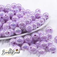 12mm Light Purple Solid Ab Chunky Bubblegum Beads, Acrylic Gumball Beads in Bulk, 12mm Bubble Gum Shiny | Etsy (US)