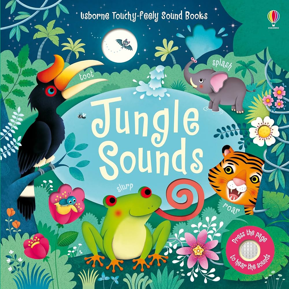 Jungle Sounds: An Interactive Sound Book Featuring Tigers, Birds, and Monkeys | Amazon (US)