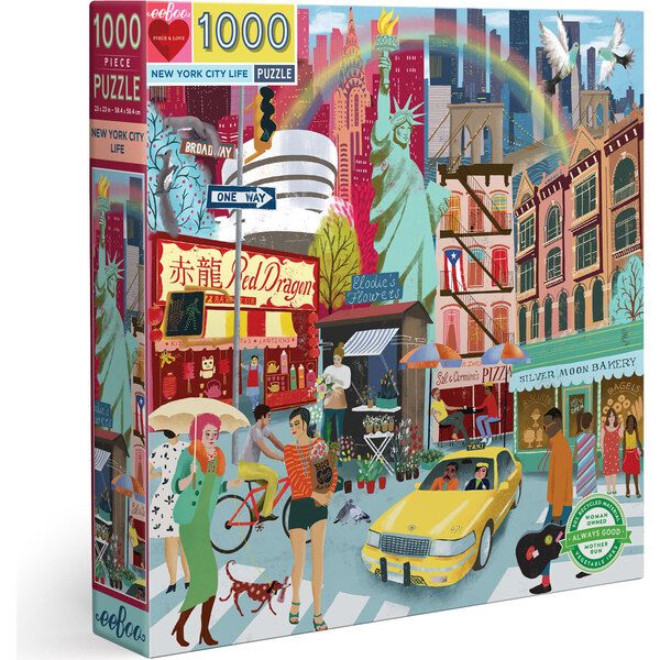New York City Life 1000-Piece Puzzle | Maisonette