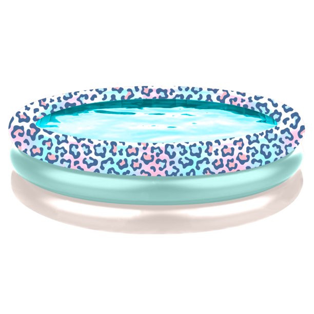 Water Stars 6ft Inflatable Children's Pool or Ball Pit - Pink Leopard - Circle - Ages 3 and up | Walmart (US)