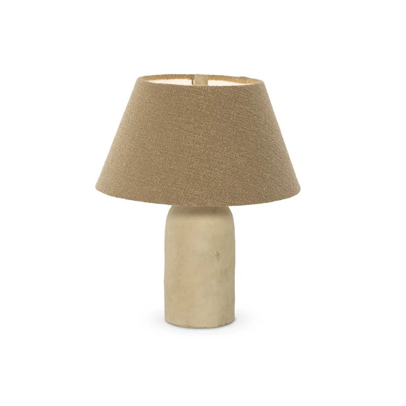 SAGREDO 50% Clay, 50% Paper Table Lamp | Wayfair North America