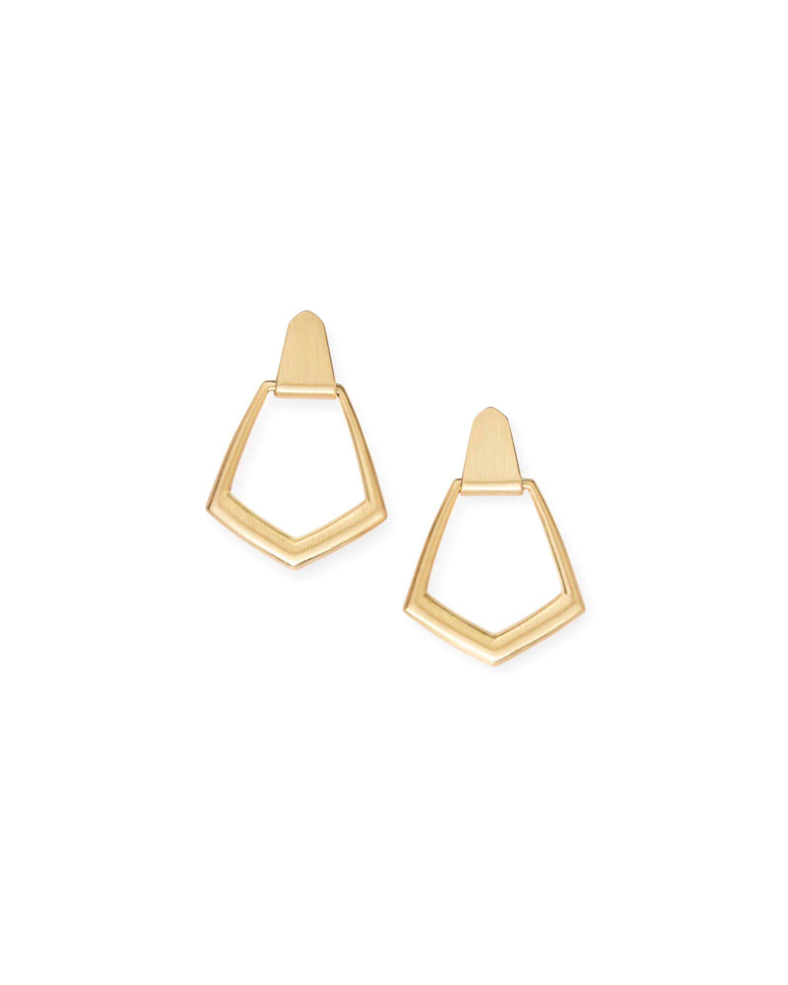 Paxton Hoop Earrings in Gold | Kendra Scott