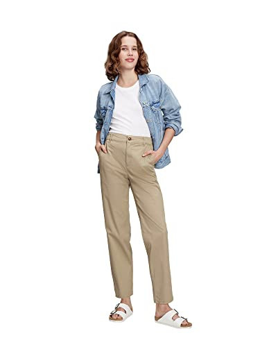 GAP Womens High Rise Girlfriend Khakis, Khaki1, 20 US | Amazon (US)