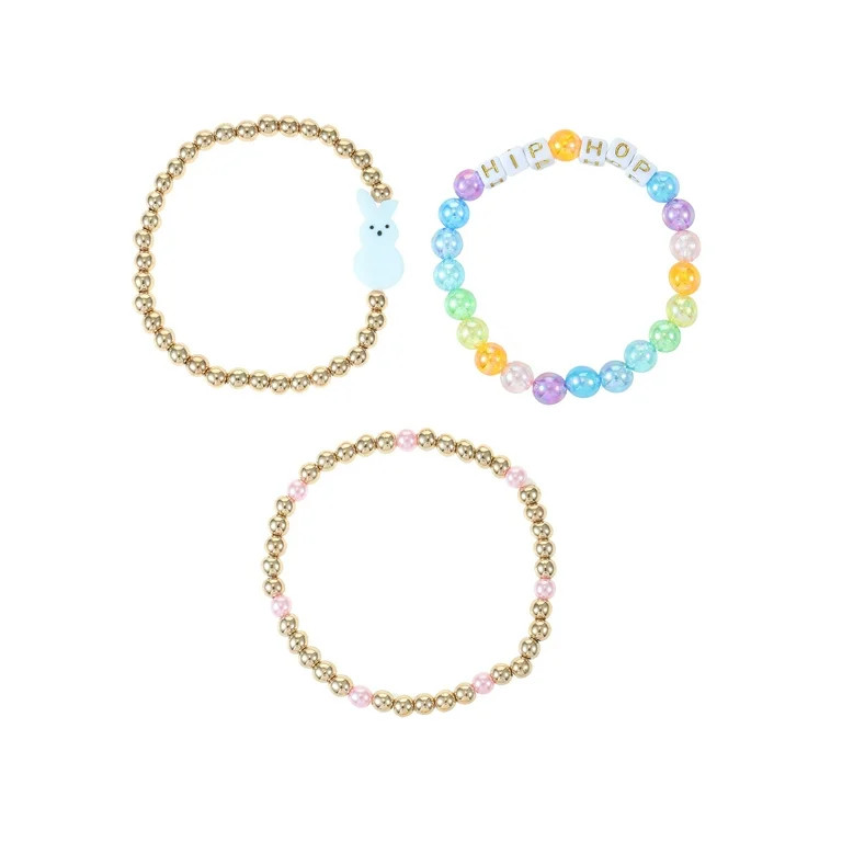 Way to Celebrate Easter Hip Hop Bracelets, 3 Piece | Walmart (US)