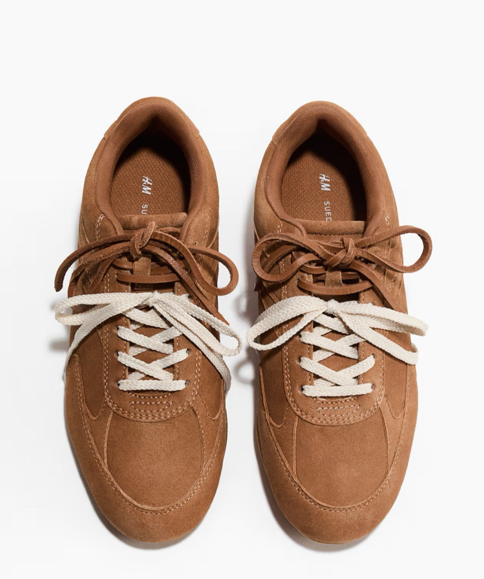 Real suede sneaker! 
Sized up to 11 and I’m usually a 10 

#LTKSaleAlert #LTKmomlife #LTKootd