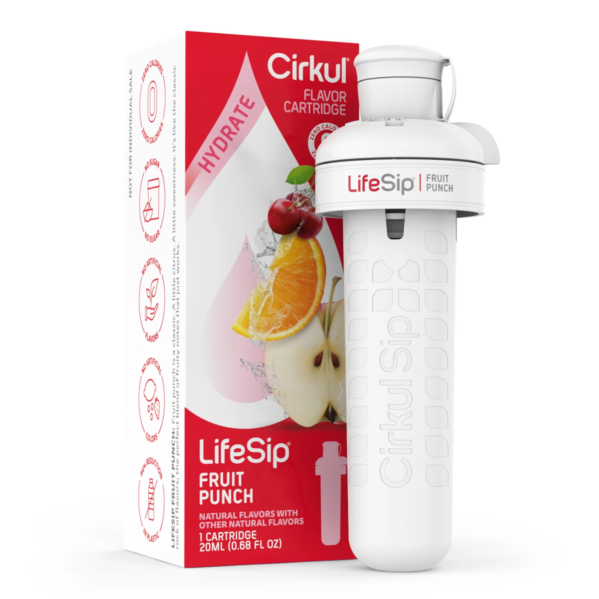 Cirkul LifeSip Fruit Punch Flavor Cartridge, Drink Mix, 1-Pack | Walmart (US)